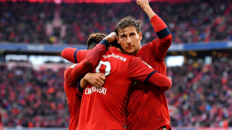 Γερμανία: Ακόμη ένα βήμα για τον τίτλο έκανε η Μπάγερν, 3-1 το Ανόβερο Γερμανία: Ακόμη ένα βήμα για τον τίτλο έκανε η Μπάγερν, 3-1 το Ανόβερο