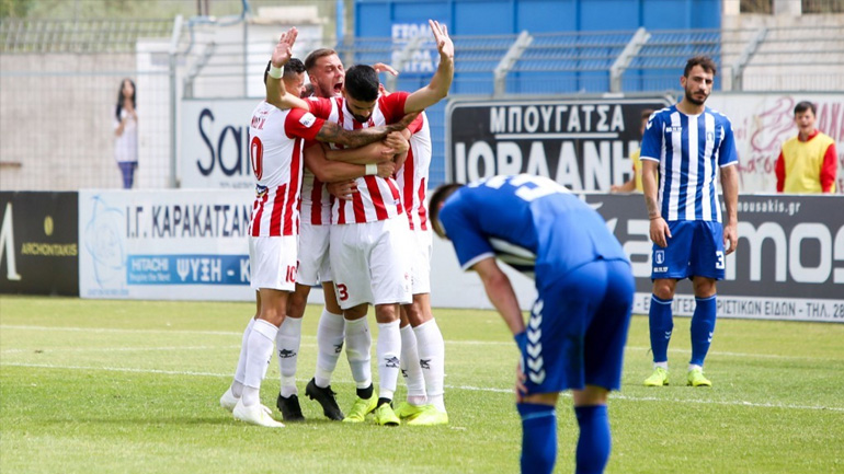 Football League: Στο μπαράζ ανόδου ο Πλατανιάς, υποβιβάστηκε ο Ηρακλής