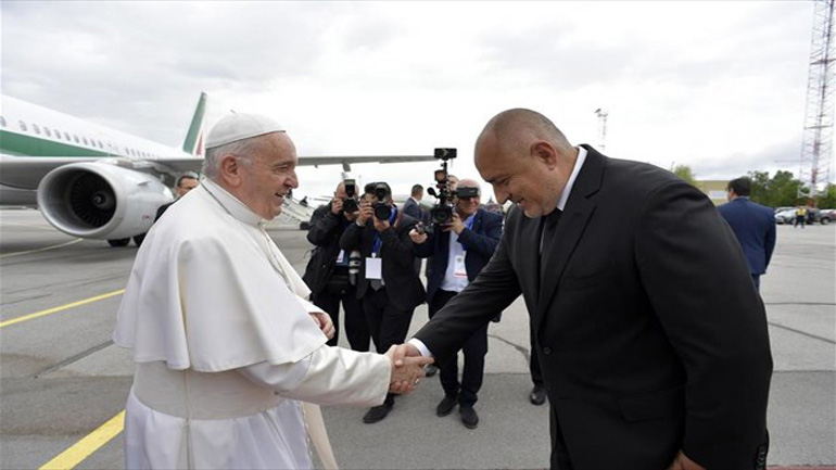 Ο Πάπας Φραγκίσκος επισκέπτεται τη Βουλγαρία