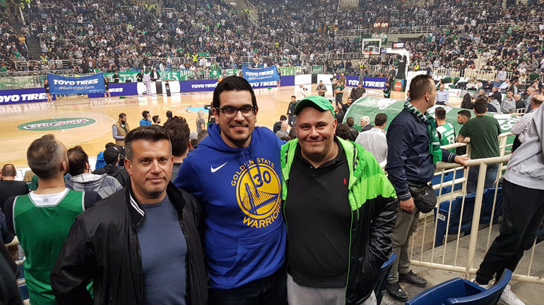 Μεγάλη εμπειρία είναι το να βρίσκεσαι στο γήπεδο για να παρακολουθήσεις ευρωπαικό παιχνίδι μπάσκετ του Παναθηναικού 