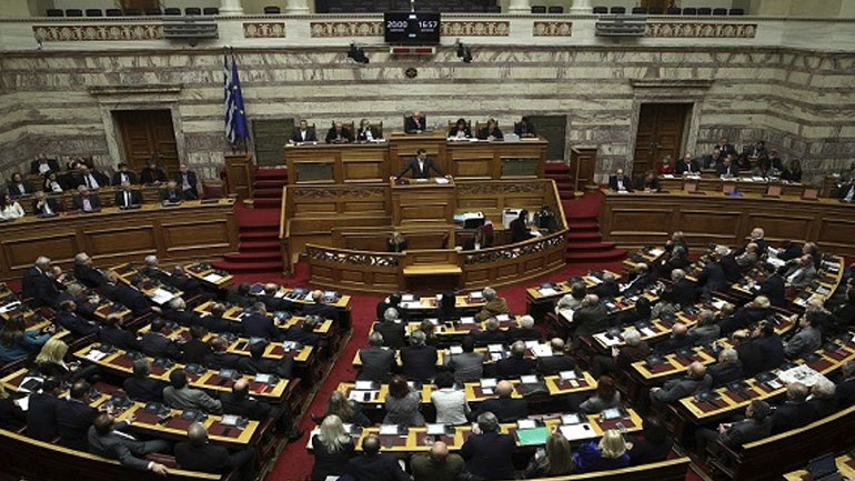 Βουλή: Την Τετάρτη η συζήτηση της πρότασης εμπιστοσύνης