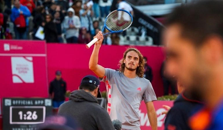 Όπεν Μαδρίτης: Πρόκριση για τον Τσιτσιπά στο διπλό