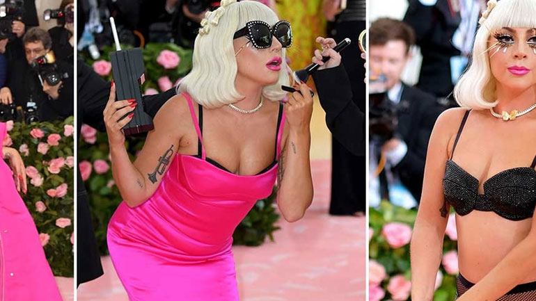 Met Gala 2019: Η Lady Gaga πριν καν ανέβει τις σκάλες του Μουσείου άλλαξε 4 outfits!