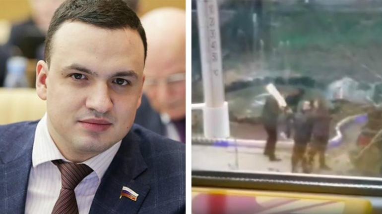 Βουλευτής ρίχνει με καλάσνικοφ μέσα σε πόλη 