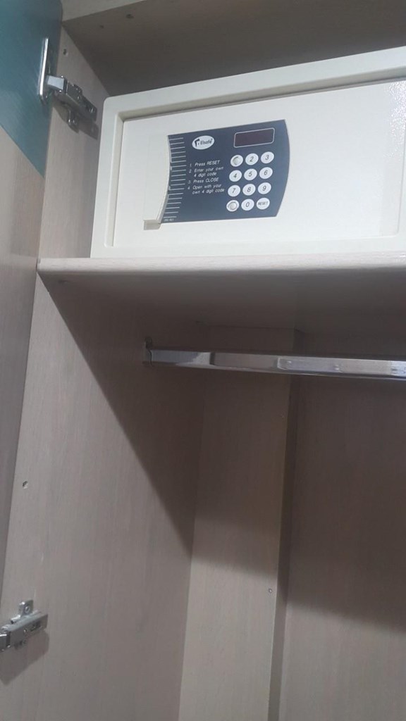 Σε κάθε δωμάτιο υπάρχει χρηματοκιβώτιο