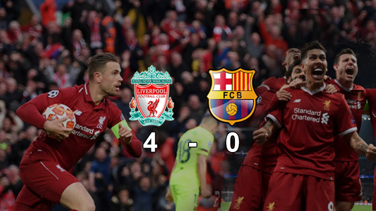 Στον τελικό του Champions League με επική ανατροπή η Λίβερπουλ