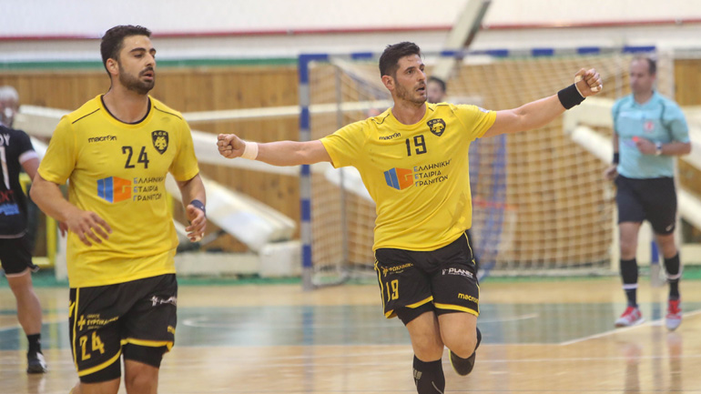 Χάντμπολ: Στην παράταση η ΑΕΚ, πήρε το εισιτήριο για τους τελικούς