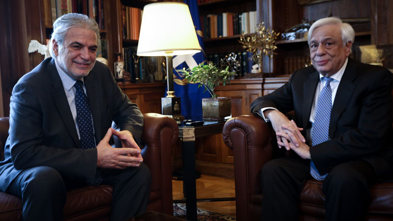 Συνάντηση Παυλόπουλου – Στυλιανίδη στο Προεδρικό Μέγαρο