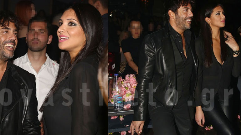 Πάνος Καλλίτσης: Σπάνια βραδινή έξοδος με την καλλονή σύντροφό του!