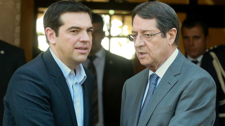 Συνάντηση Τσίπρα-Αναστασιάδη για τουρκική προκλητικότητα στην κυπριακή ΑΟΖ