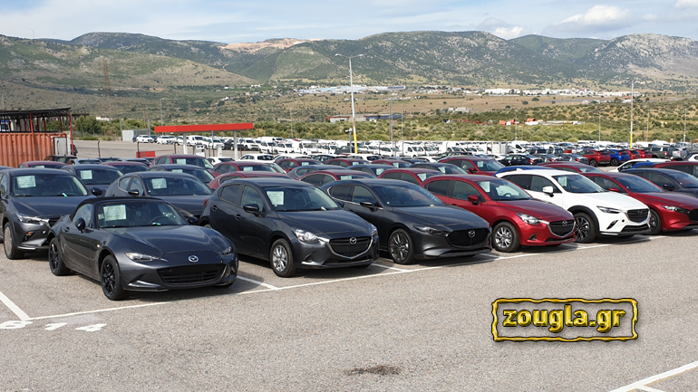 Τα πρώτα Mazda (από την επίσημη εισαγωγική εταιρεία) που έφτασαν στην Ελλάδα…