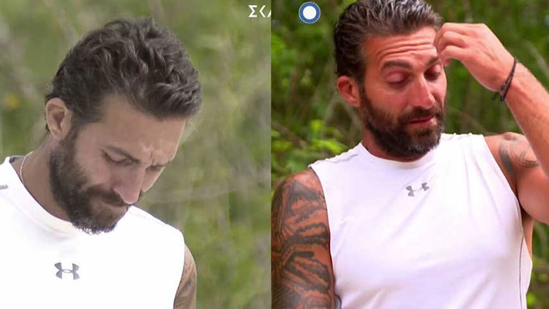 Ο Κυριάκος Πελεκάνος «λύγισε» on camera στην παραλία του Survivor