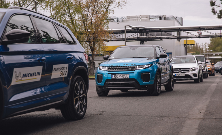 Τα αυτοκίνητα που οδήγησαμε στη Βουδαπέστη προκειμένου να τεστάρουμε το νέο ελαστικό