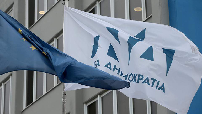 ΝΔ για βανδαλισμό προεκλογικού περιπτέρου