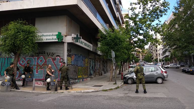 Επίθεση σε μοτοσικλετιστές της ΔΙΑΣ στα Εξάρχεια