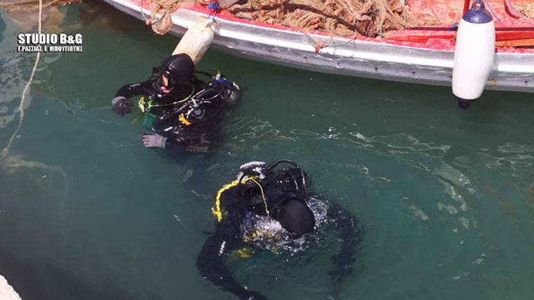 Αργολίδα: Εθελοντές δύτες καθάρισαν το λιμάνι του Κιβερίου