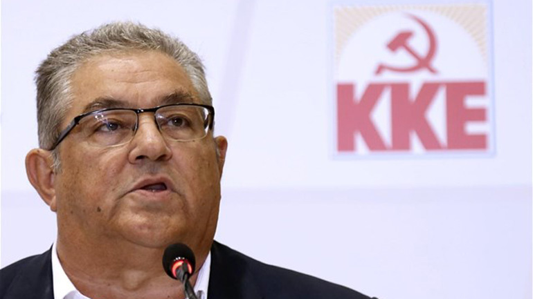 Δ. Κουτσούμπας:  ΣΥΡΙΖΑ και η ΝΔ θέλουν να κρύψουν ότι υπερασπίζονται και οι δύο τα συμφέροντα των ελίτ