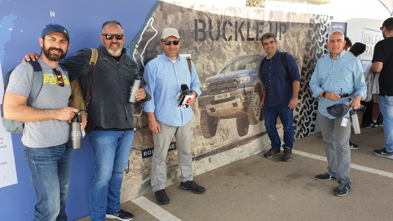 Σημερινή φωτογραφία από το Μαρόκο.Από αριστερά, Τούντας, Μποιδάνης, Τσαντήλης, Κάτωριτς και Νοταράς. Λείπουν άλλοι... πέντε!