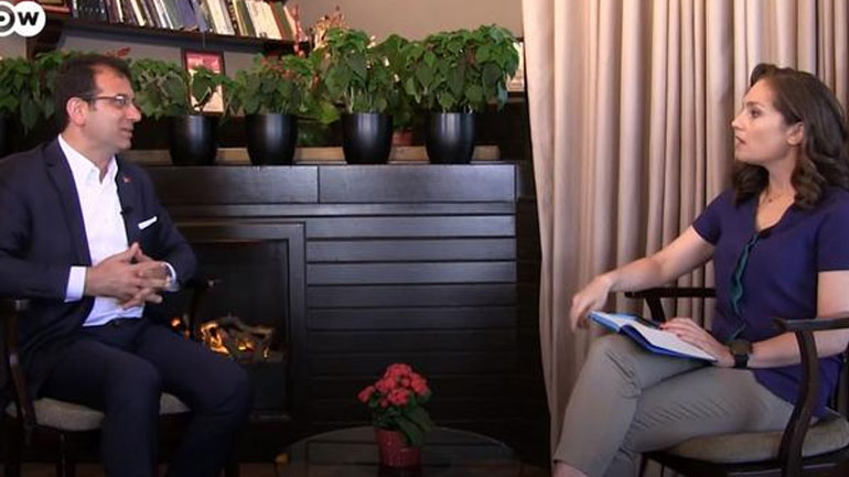 Ιμάμογλου: «Παλεύω για τη δημοκρατία στην Τουρκία»