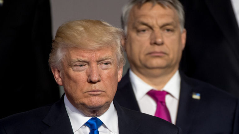 Ο Τραμπ υποδέχεται στον Λευκό Οίκο τον πρωθυπουργό της Ουγγαρίας Βίκτορ Όρμπαν