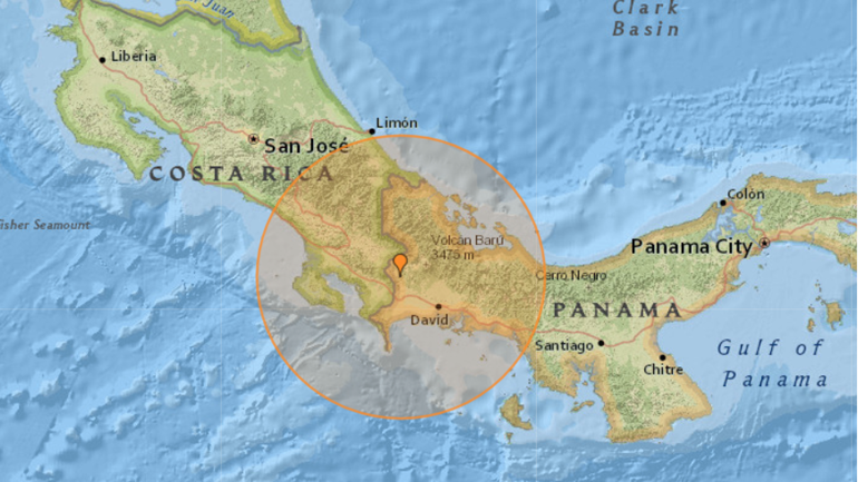 Ισχυρός σεισμός 6,2 Ρίχτερ στα παράλια του Παναμά