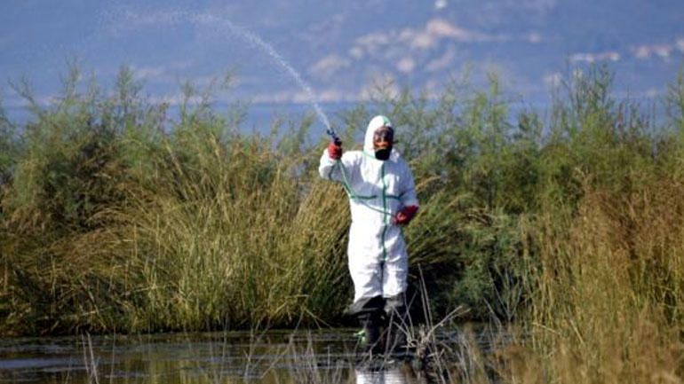 Σε εξέλιξη το έργο της καταπολέμησης των κουνουπιών στην Κεντρική Μακεδονία