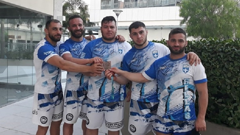 Πάλη στην άμμο: Χάλκινο μετάλλιο για τον Καργιωτάκη στη Βραζιλία