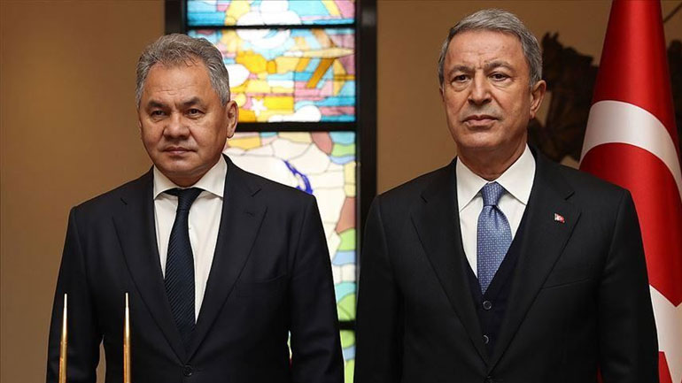 O Ακάρ και ο Ρώσος ομόλογός του συζήτησαν την ένταση στο Ιντλίμπ