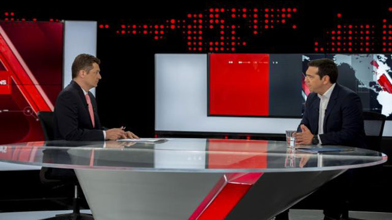 Στα ύψη η τηλεθέαση της συνέντευξης του Αλέξη Τσίπρα στον Alpha