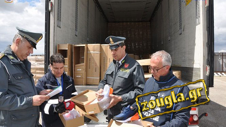 Eπώνυμα μαϊμού προϊόντα από την Ελλάδα αξίας μισού εκατ. ευρώ κατέσχεσαν οι Ιταλοί