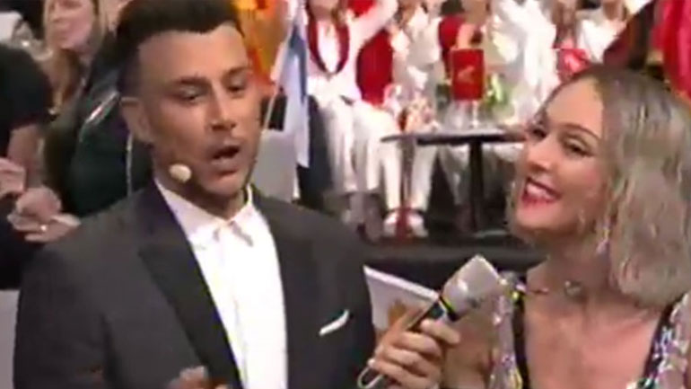 Eurovision 2019: Η αμηχανία της Τάμτα στο Green Room όταν ρωτήθηκε για την Ελένη Φουρέιρα