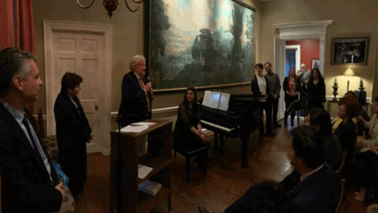 Τα τραγούδια του Νίκου Γκάτσου «ταξίδεψαν» στην Ουάσινγκτον