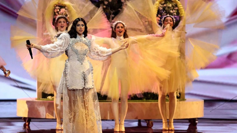 Eurovision 2019: Ατύχημα για μία από τις χορεύτριες της Κατερίνας Ντούσκα