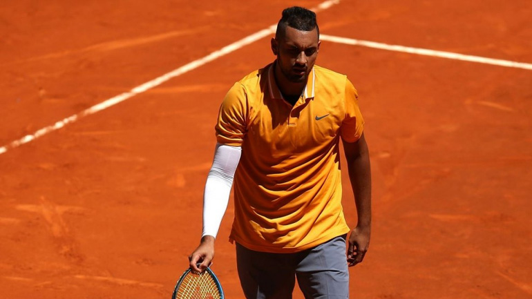 Μετανιωμένος ο Κύργιος για το ξέσπασμά του στο Όπεν της Ρώμης