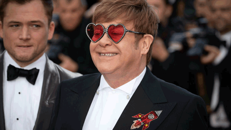 Κάννες 2019: Ο Έλτον Τζον στο κόκκινο χαλί για τον «Rocketman»