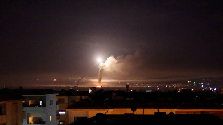 Συρία: Πύραυλοι προερχόμενοι από το Ισραήλ αναχαιτίστηκαν πάνω από τη Δαμασκό