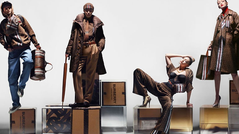 H Gigi Hadid υποδύεται τέσσερις διαφορετικούς χαρακτήρες στην πρώτη της Burberry campaign