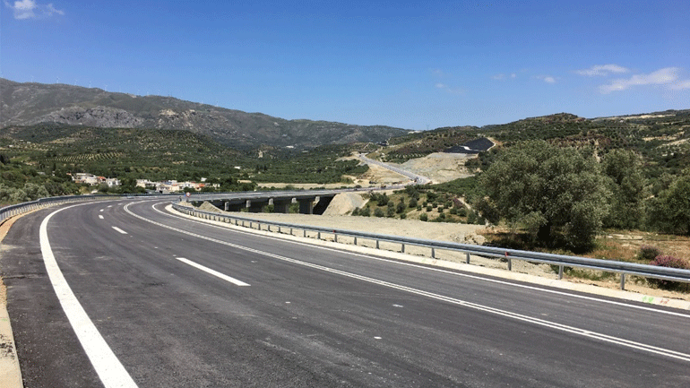 Ηράκλειο: Παραδόθηκε στην κυκλοφορία ο νέος οδικός άξονας Αγία Βαρβάρα – Μοίρες