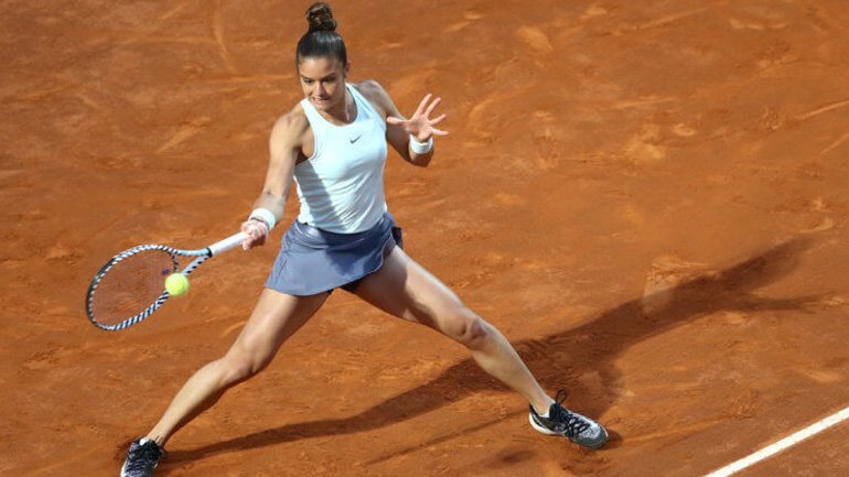 Τένις: Εκτός τελικού η Σάκκαρη στη Ρώμη – Ηττήθηκε με 2-0 σετ από την Πλίσκοβα