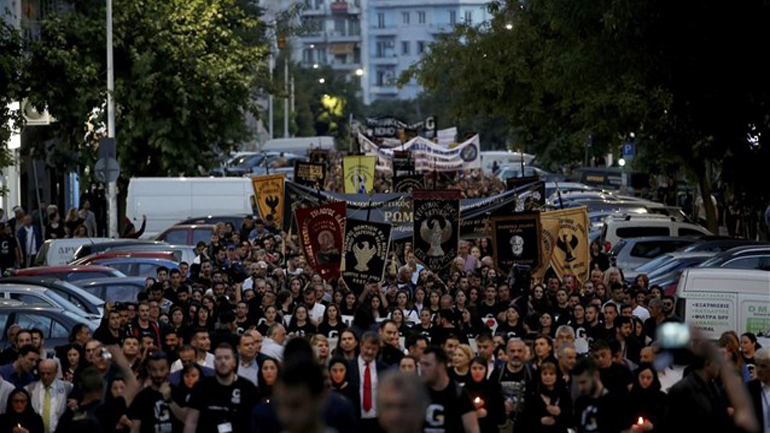 Θεσσαλονίκη: Με πορεία προς το τουρκικό προξενείο, ολοκληρώθηκαν οι εκδηλώσεις για την Γενοκτονία των Ποντίων
