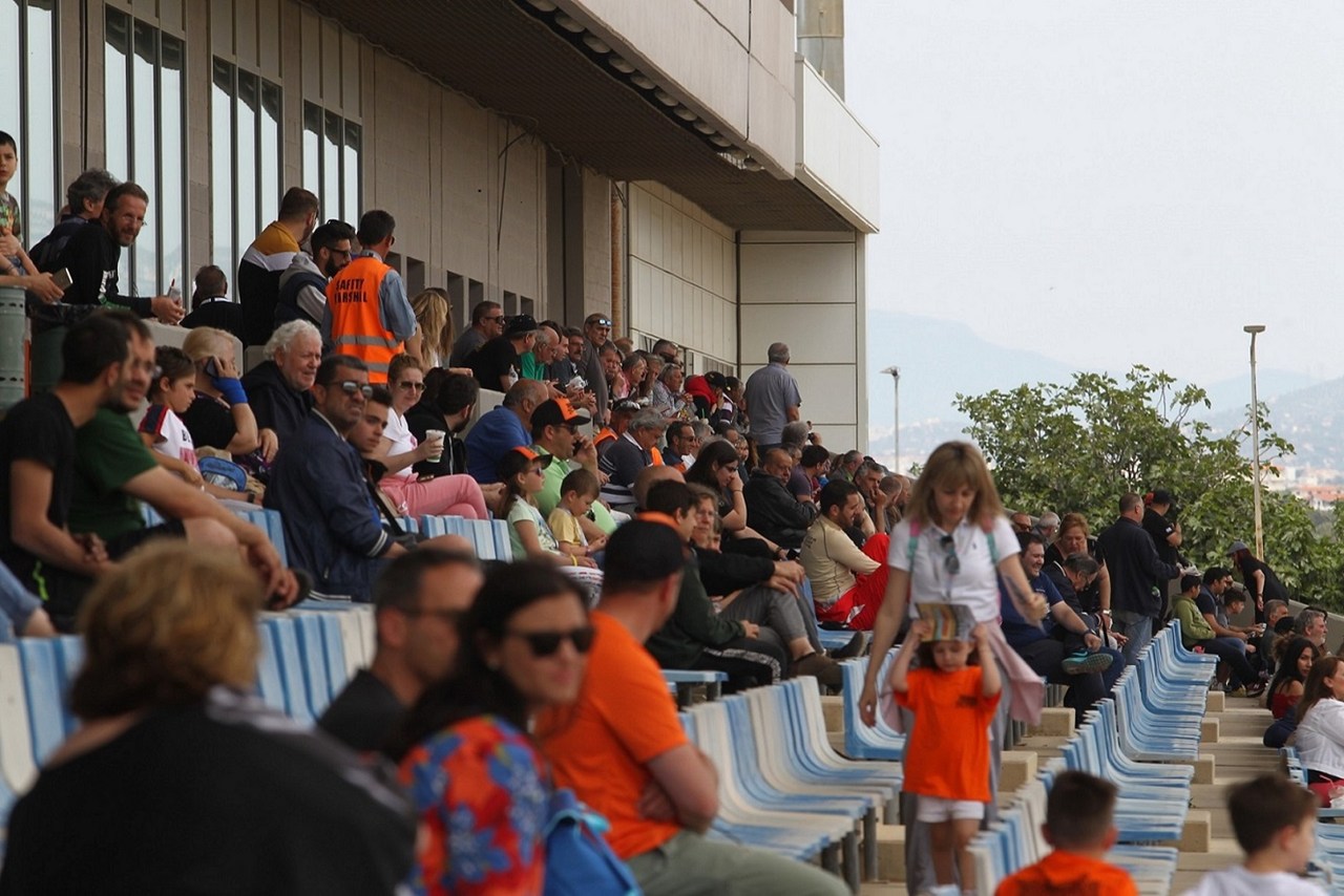 Γεμάτες οι κερκίδες του Markopoulo Park