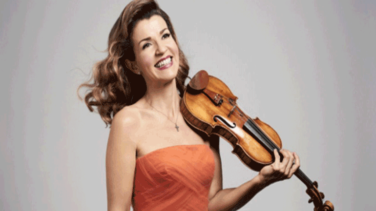 Η βιολονίστα Anne-Sophie Mutter στο Μέγαρο Μουσικής Αθηνών