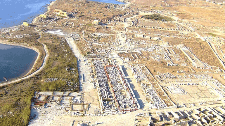 Έκλεισε προσωρινά το αναψυκτήριο του αρχαιολογικού χώρου Δήλου