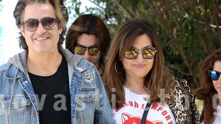 Καίτη Γαρμπή – Διονύσης Σχοινάς: Διακοπές στη Μύκονο με τον γιο τους!