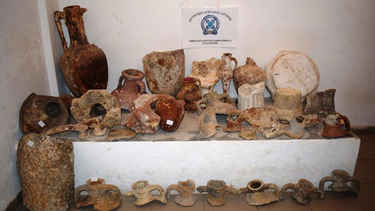 Σύλληψη 65χρονου αρχαιοκάπηλου στη Λακωνία