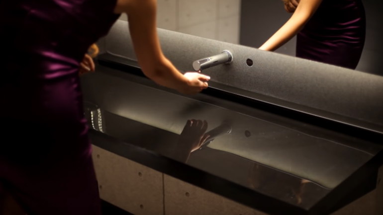 High tech νιπτήρας