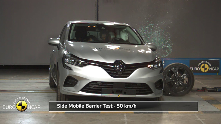 Πολύ υψηλά τα επίπεδα ασφάλειας του Renault Clio
