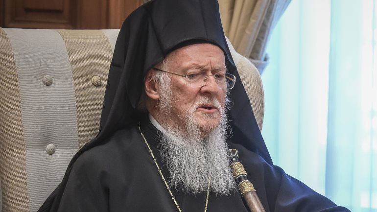 Ο Οικουμενικός Πατριάρχης Βαρθολομαίος στο Ίδρυμα Εικαστικών Τεχνών