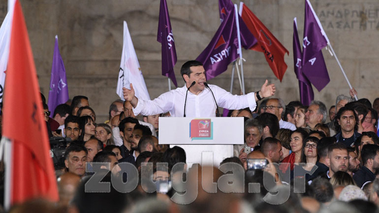 Τσίπρας: «Την Κυριακή στο ψηφοδέλτιο είναι η δική σου ζωή, η δική σου αξιοπρέπεια» Τσίπρας: «Την Κυριακή στο ψηφοδέλτιο είναι η δική σου ζωή, η δική σου αξιοπρέπεια»