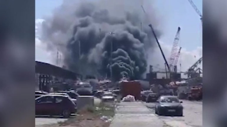 Κατασβέστηκε η πυρκαγιά που εκδηλώθηκε στο FLYING DOLPHIN 18